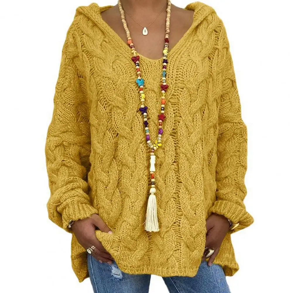 ModeGeist | Oversize Kabelstrickpullover Kabelstrick Weich und Lässig