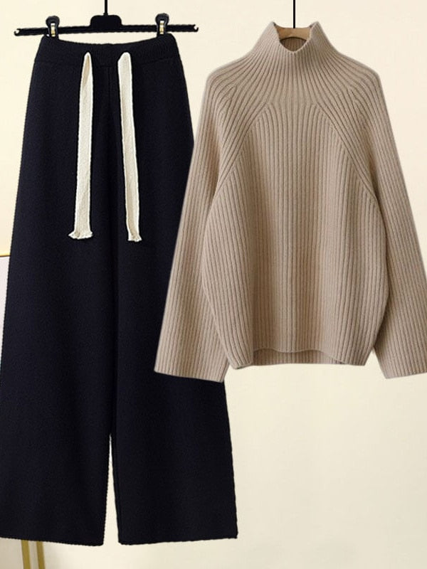 Kuscheliges Set aus Pullover und Hose: Adelheid