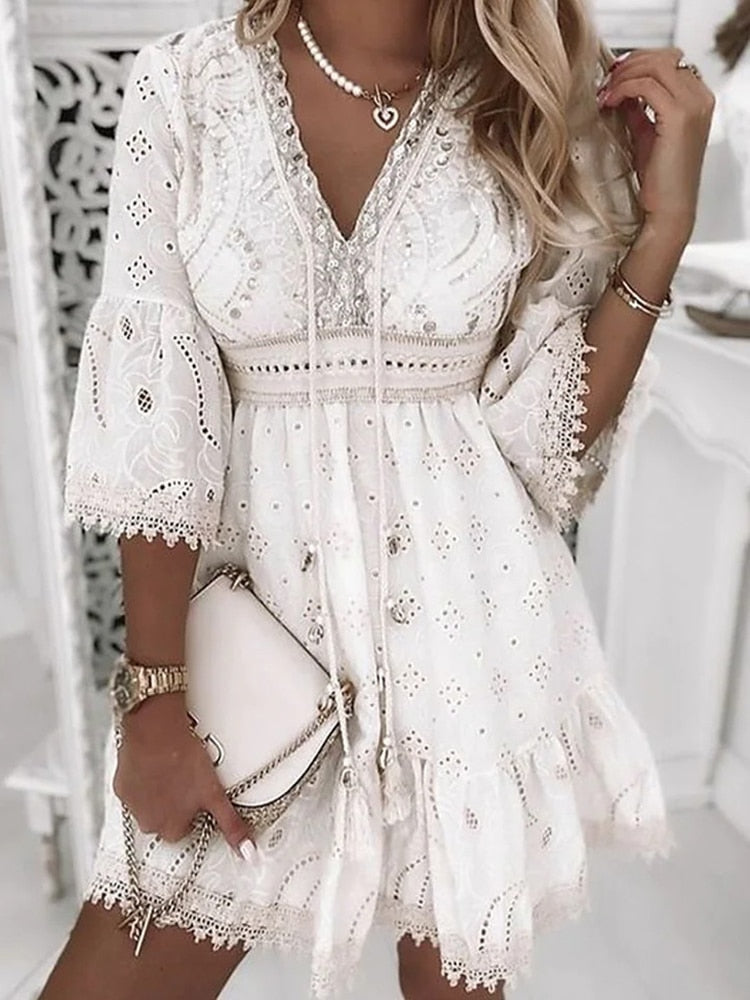 Böhmisches Kurzkleid Shella