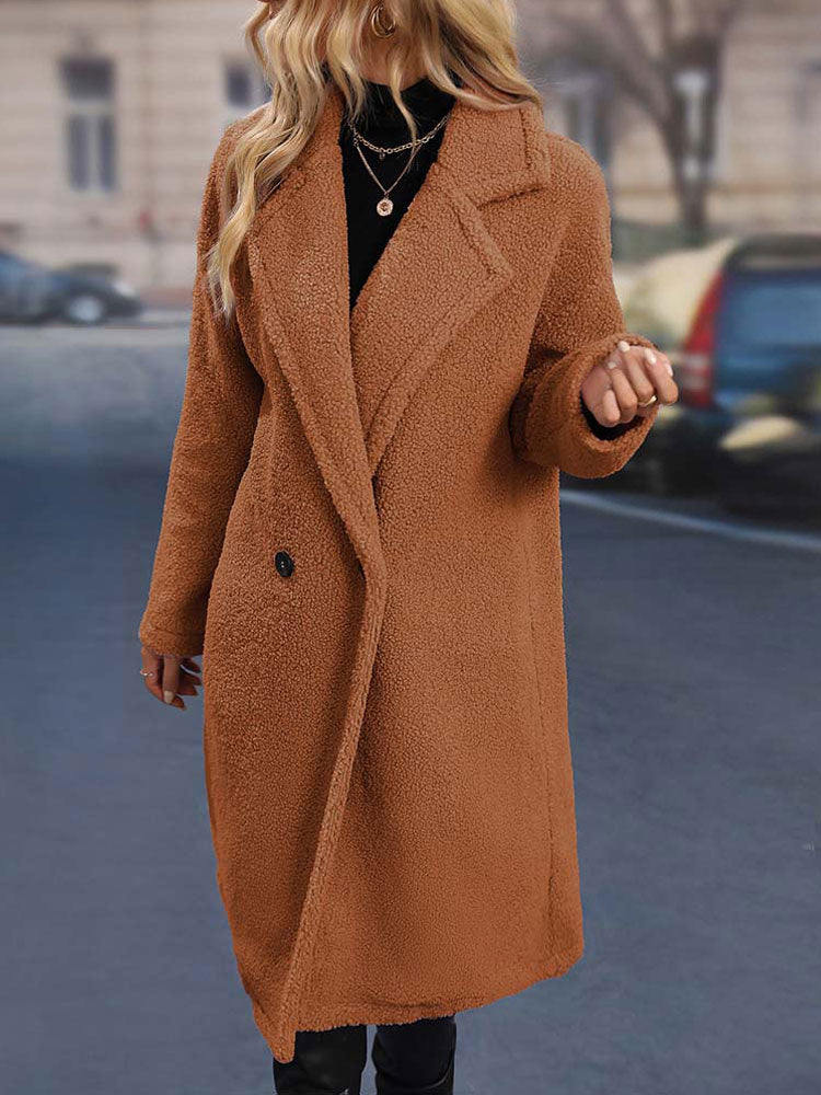 Kunstpelzmantel Linda für Herbst und Winter