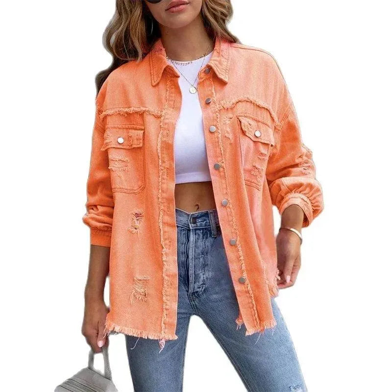 ModeGeist | Übergroße Denim Jacke für Damen