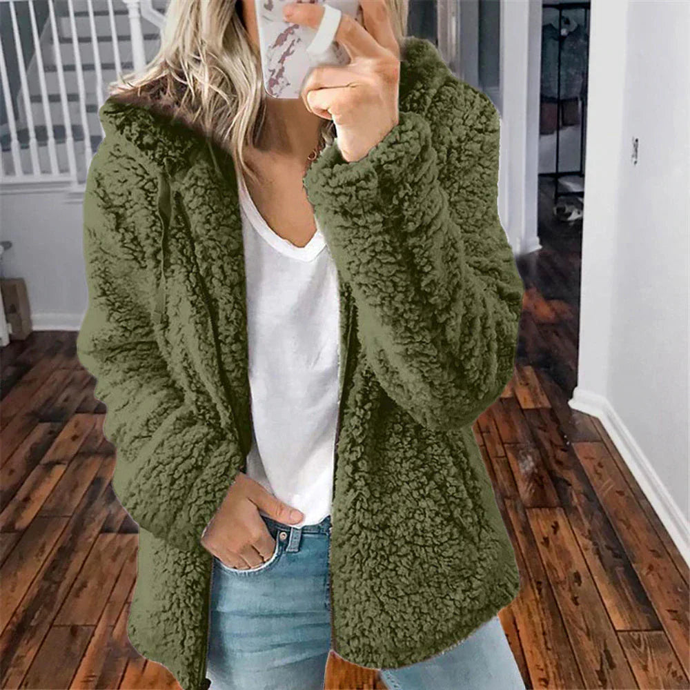 Damen Winterjacke mit Kapuze - Silvia
