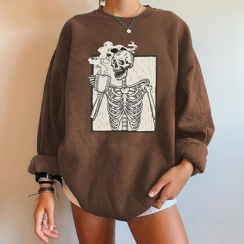 Lila Pullover für die Freizeit