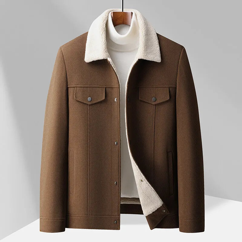 ModeGeist | Fleece-Kragenjacke - Olivier