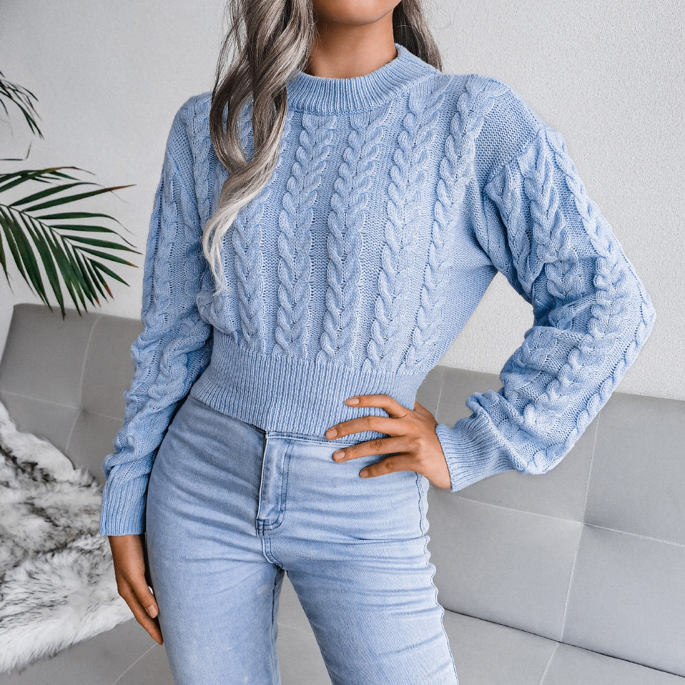 Fudus: Blauer Freizeitpullover
