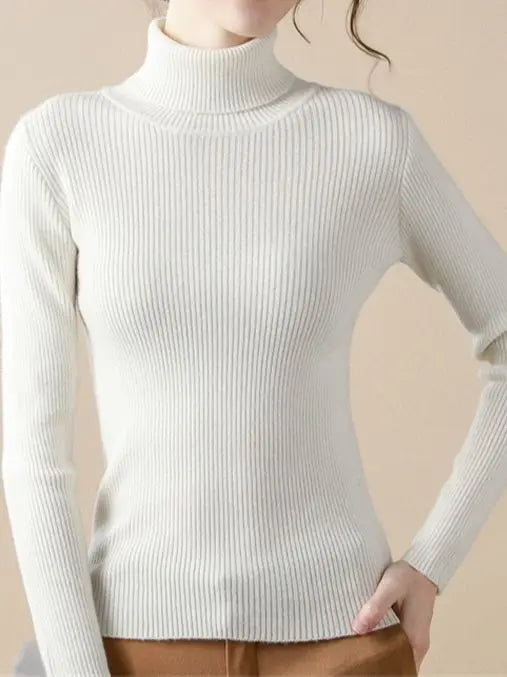 ModeGeist | Strickpullover Gerippte Struktur Figurunabhängiger Schnitt