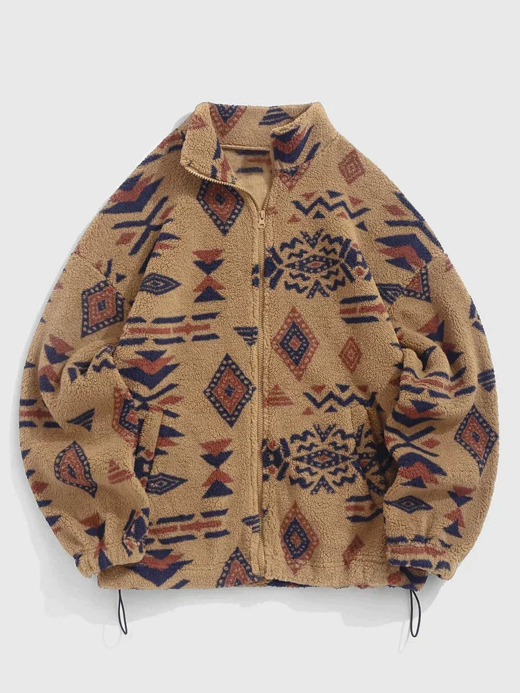 ModeGeist | Pullover mit Ethnischem Druck