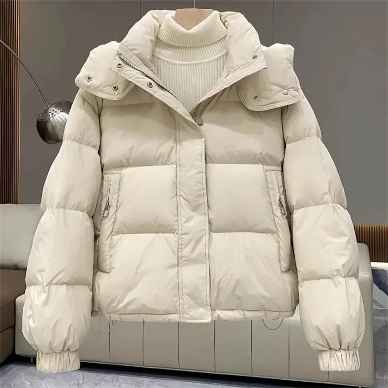 ModeGeist | Lässige Winter Pufferjacke