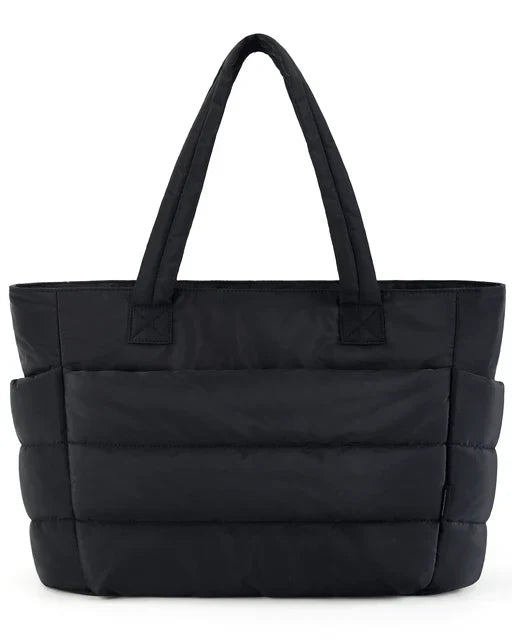 HELEN – Gepolsterte Handtasche mit langen Henkeln