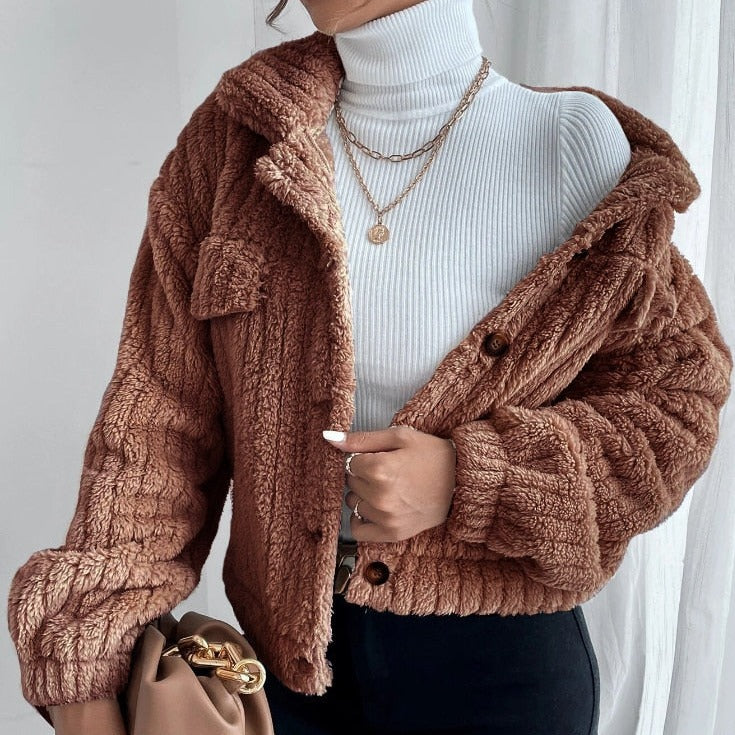 ModeGeist | Ultra-weiche Samtjacke