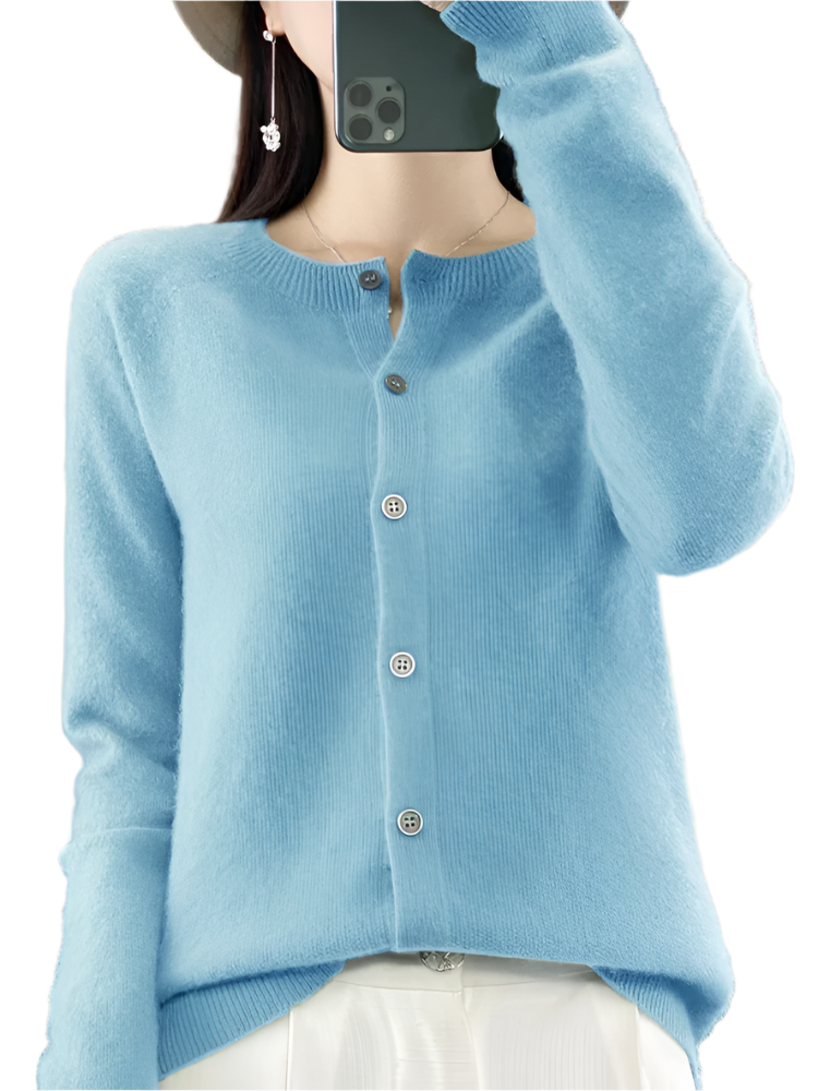 ModeGeist | Jack mit Pullover und langen Ärmeln für Frauen