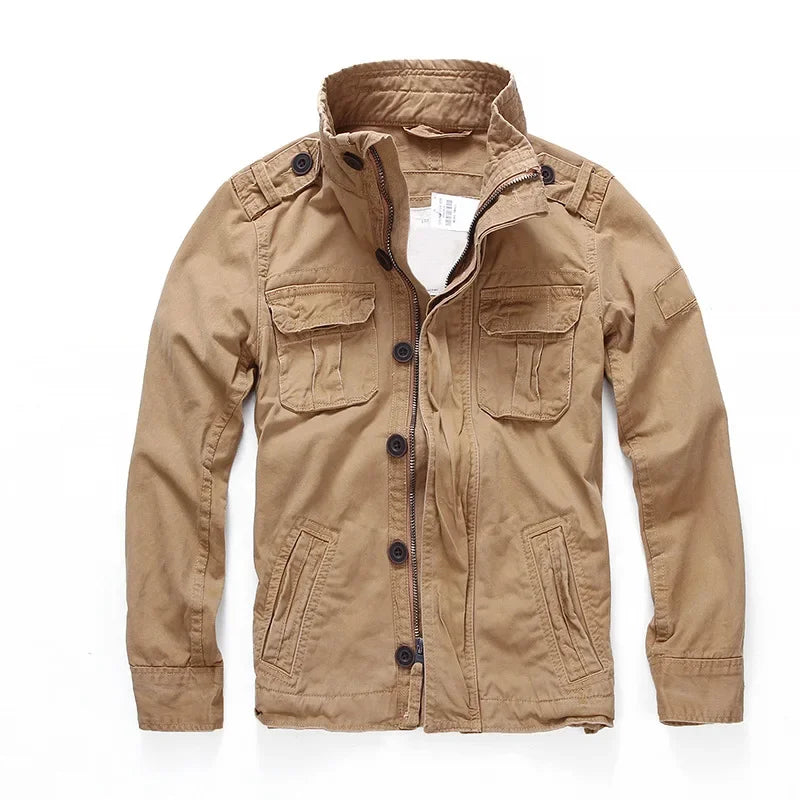 Baumwoll-Cargojacke von HENNING