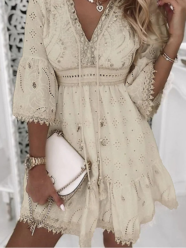 Böhmisches Kurzkleid Shella