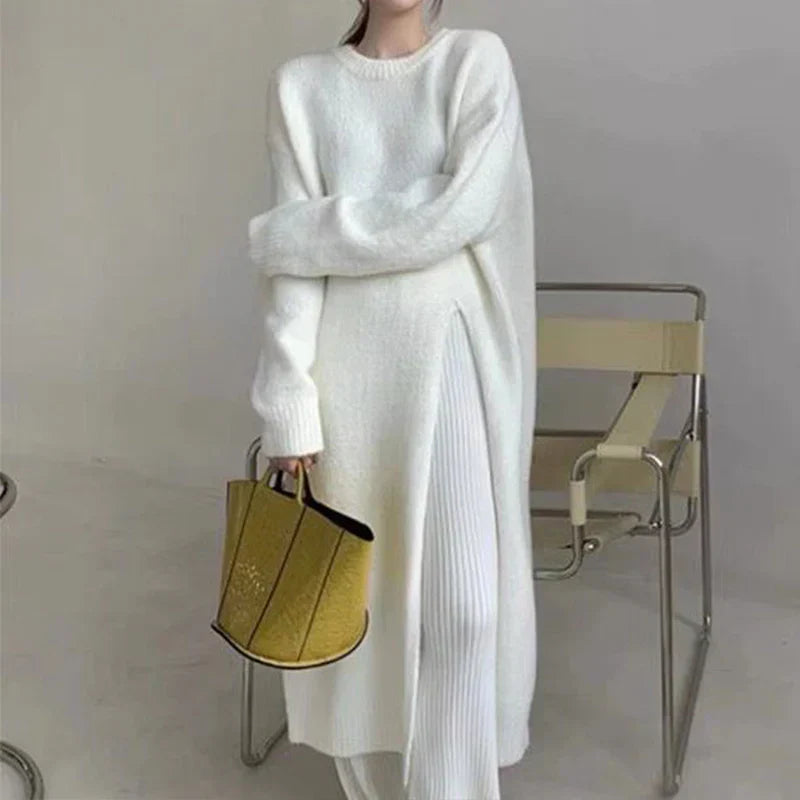 ModeGeist | Lässiges und Modisches Winter Strickkleid