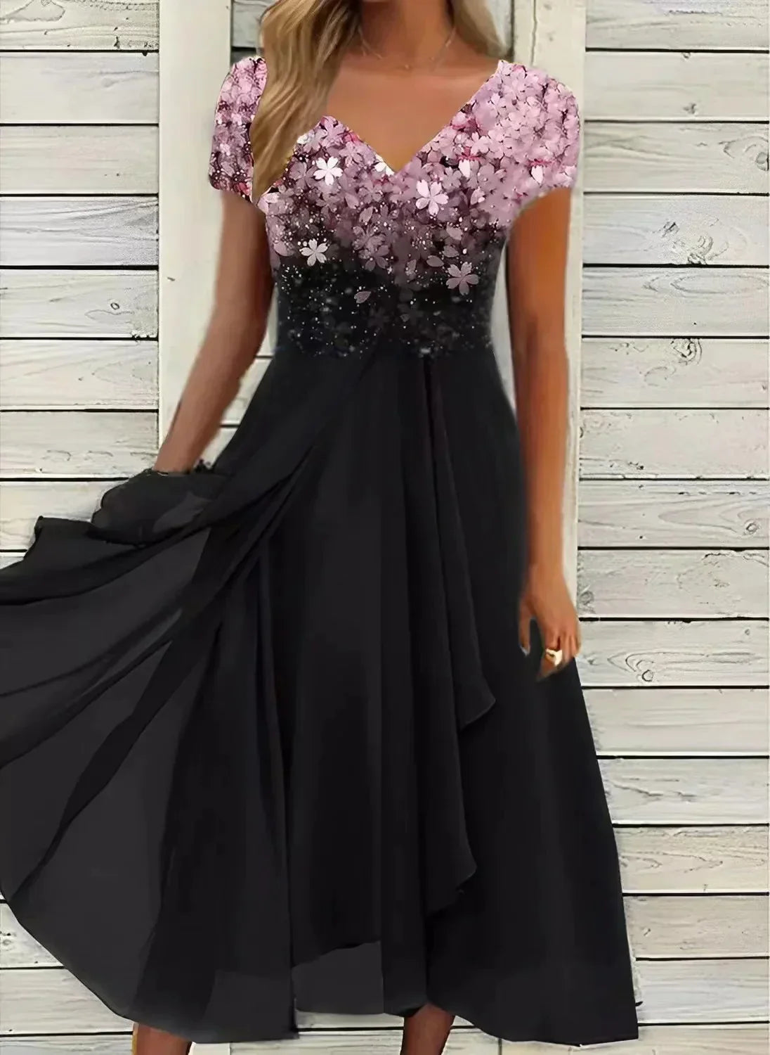 Festliches Chiffonkleid für Damen