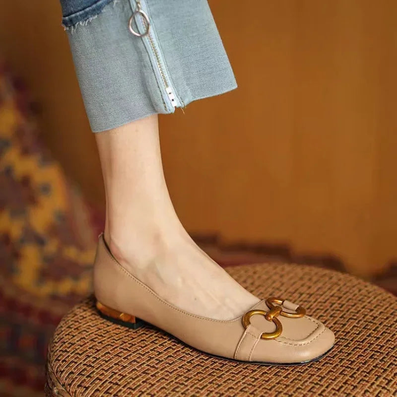 MODEGEIST Damen Sandalen Niedriger Absatz Gepolsterte Sohle Riemchen