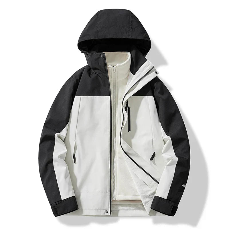 ModeGeist | und Damen Skijacke mit Kapuze
