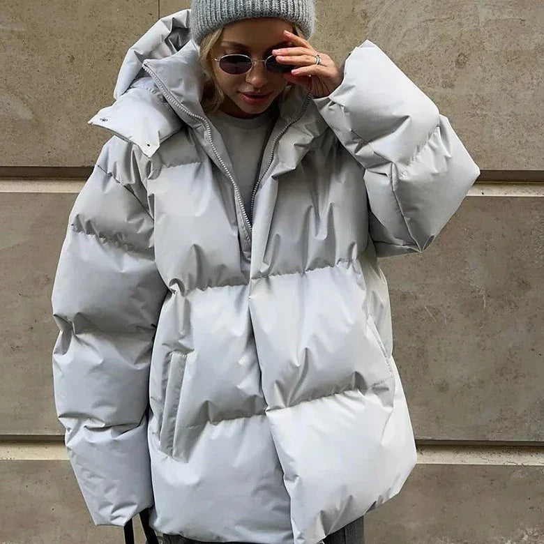 Alma: Einfarbige Jacke