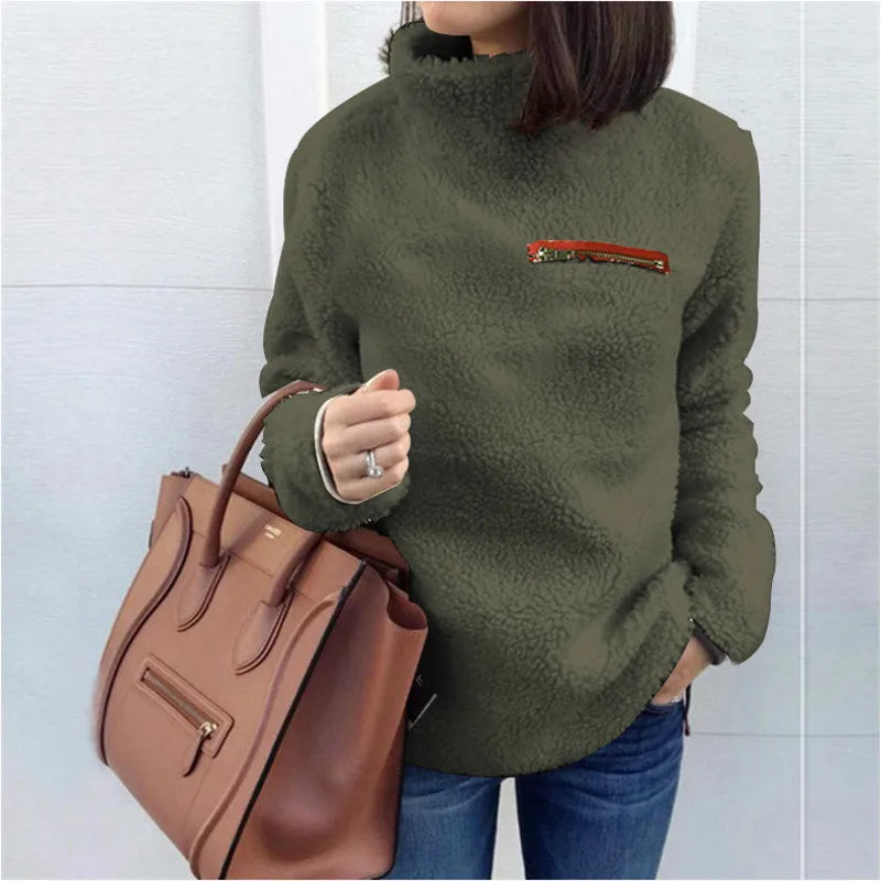 Silvija: Eleganter und vielseitig einsetzbarer Winterpullover