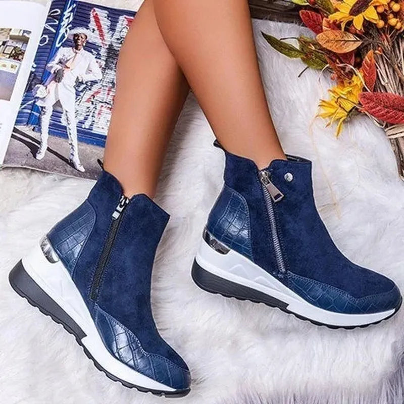 MODEGEIST Damen Orthopädische Stiefel Fußgesundheit Komfort Unterstützung
