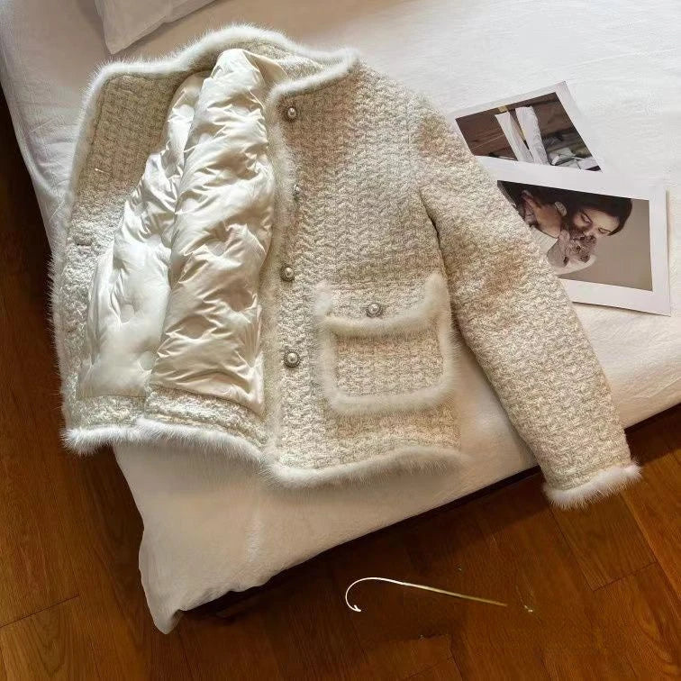 ModeGeist | Eleganter Wintermantel mit Gürtel