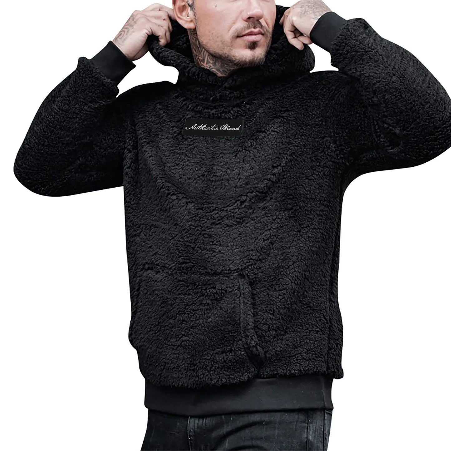 ModeGeist | Kapuzensweatshirt mit Premium Komfort Polyester Fleece Modern und Warm