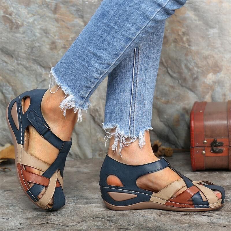 Agatha: Orthopädische Sandalen im Vintage-Stil