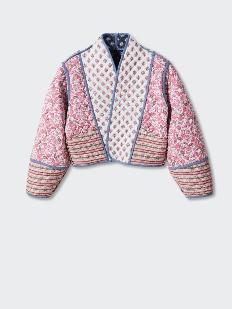 ModeGeist | Elegante Gestepptes Damenjackett