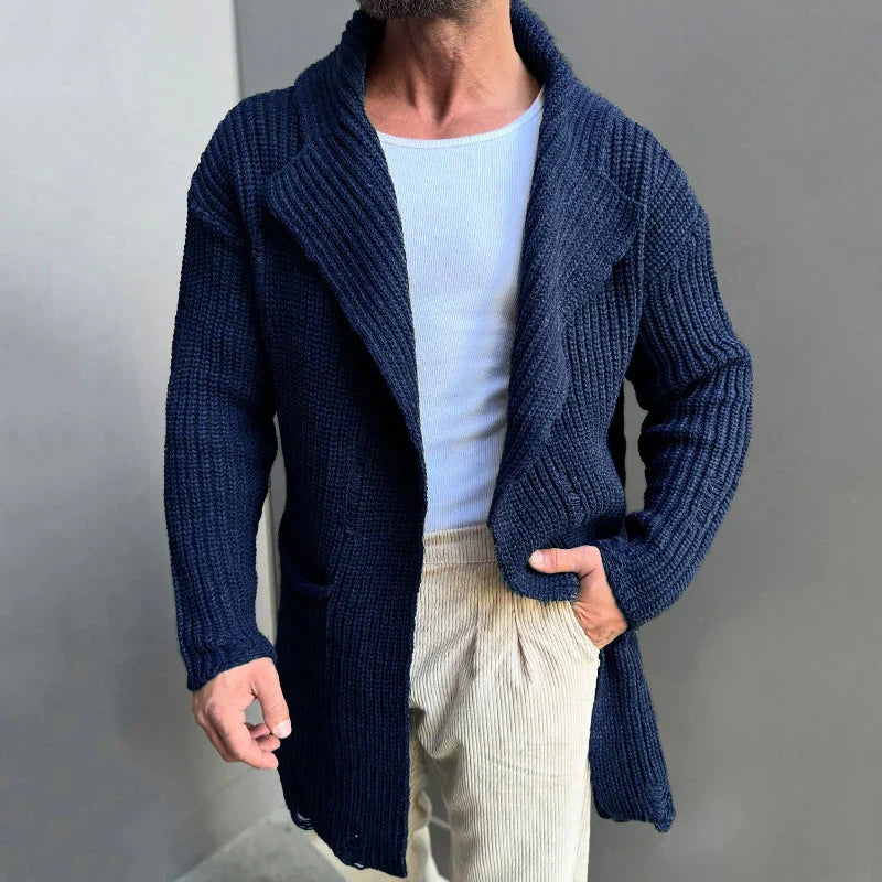VOLKER - Fein gestrickte Jacke