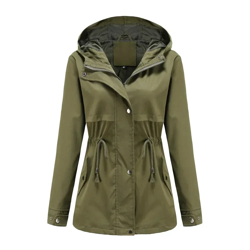 ModeGeist | Wasserdichte Kapuzenjacke