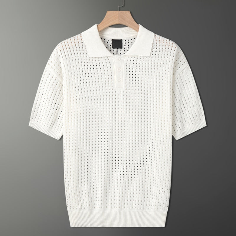 Stilvolles Herren-Poloshirt für den Sommer – leicht und elegant