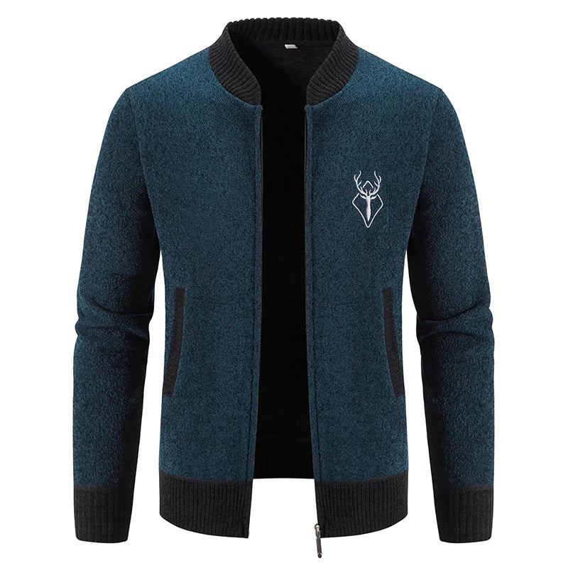ModeGeist | Lässige Strickjacke für Herren aus hochwertigem Garn
