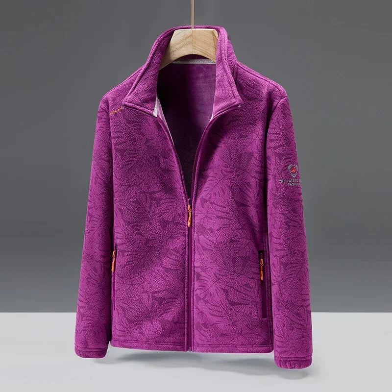 ModeGeist | Modische Fleecejacke Warm
