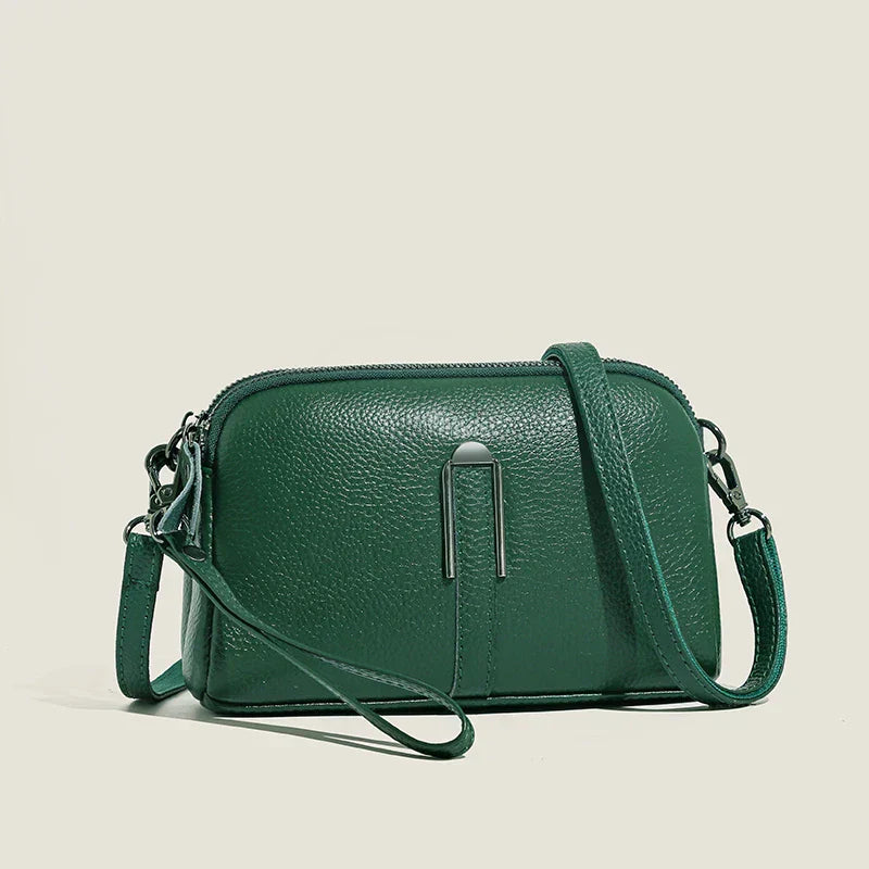 MODEGEIST Damen Schultertasche Minimalist Design Strukturiert
