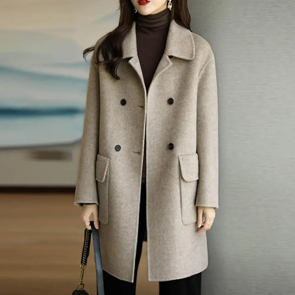 Elegantes Damen Wollmantel - Ysolde