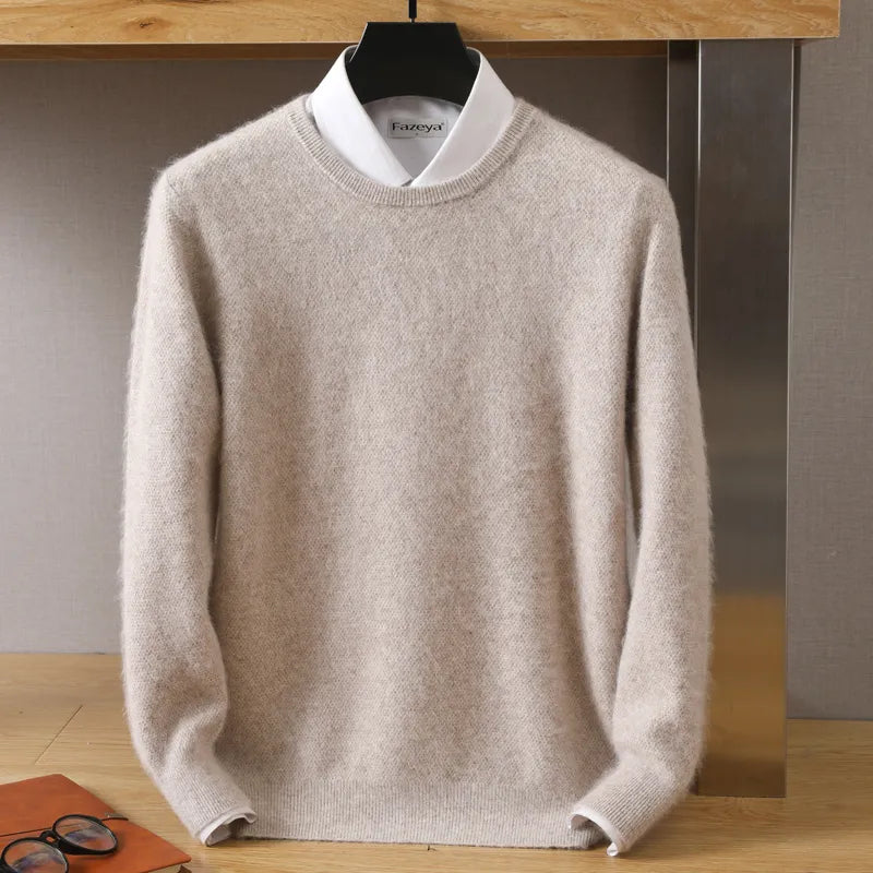 Männer Winterpullover mit langen Ärmeln und weichem Material