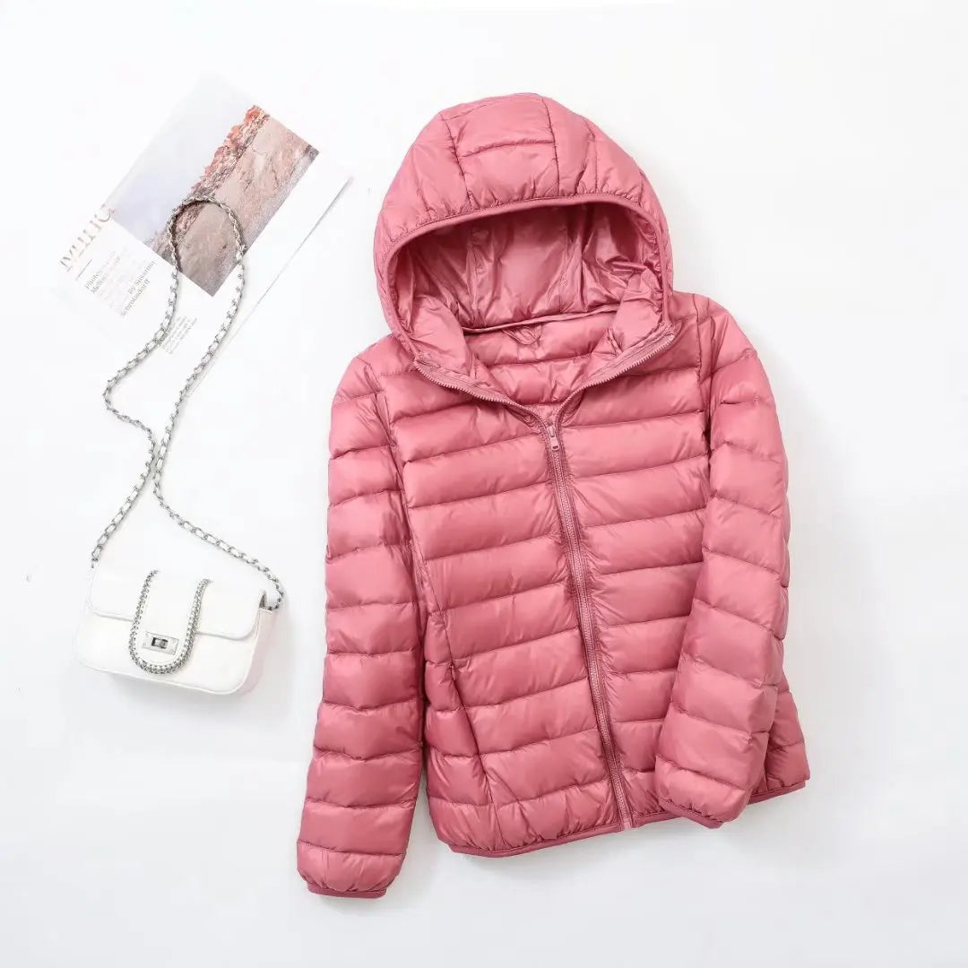 ModeGeist | Kapuzen Daunenjacke Spezielle Winter