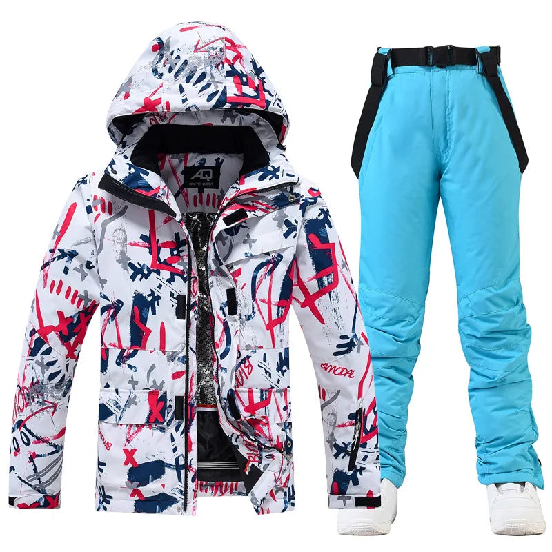 ModeGeist | Elegantes Wintersport Outfit [zweiteiliges Satz]