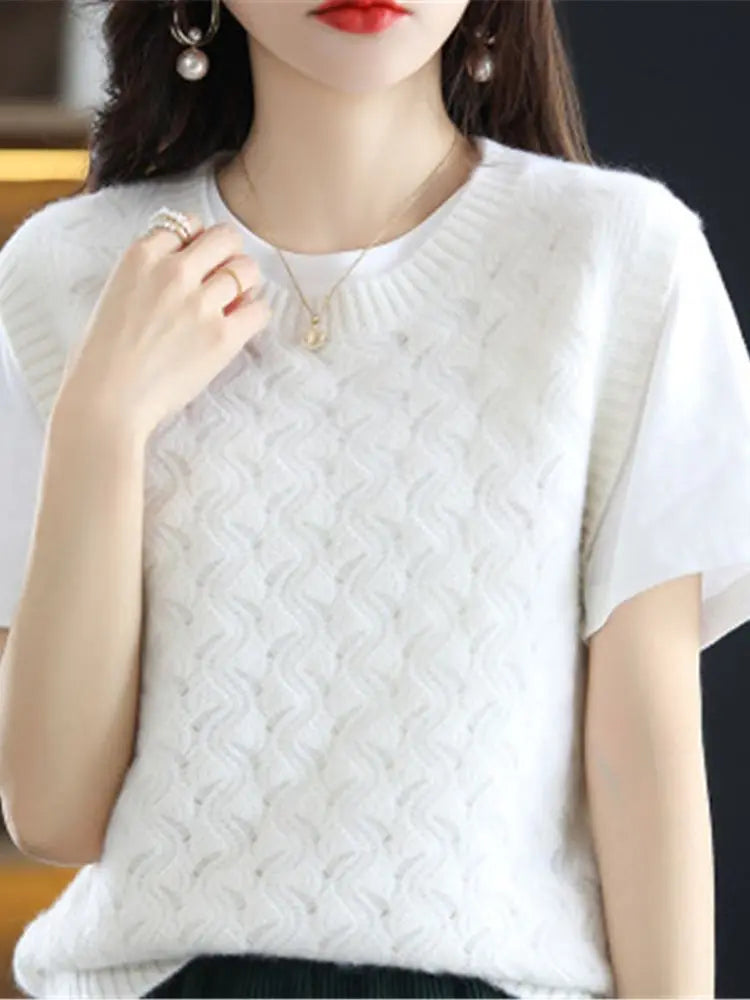 Dinas zeitloser, stilvoller Winterpullover