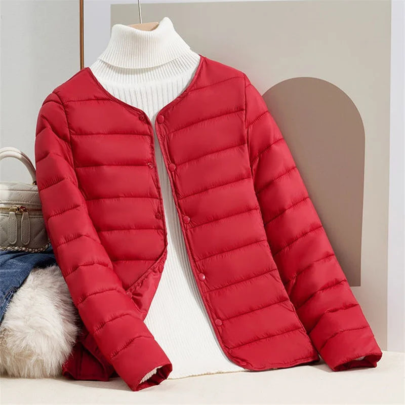 ModeGeist | Slim Fit Leichte Daunenjacke