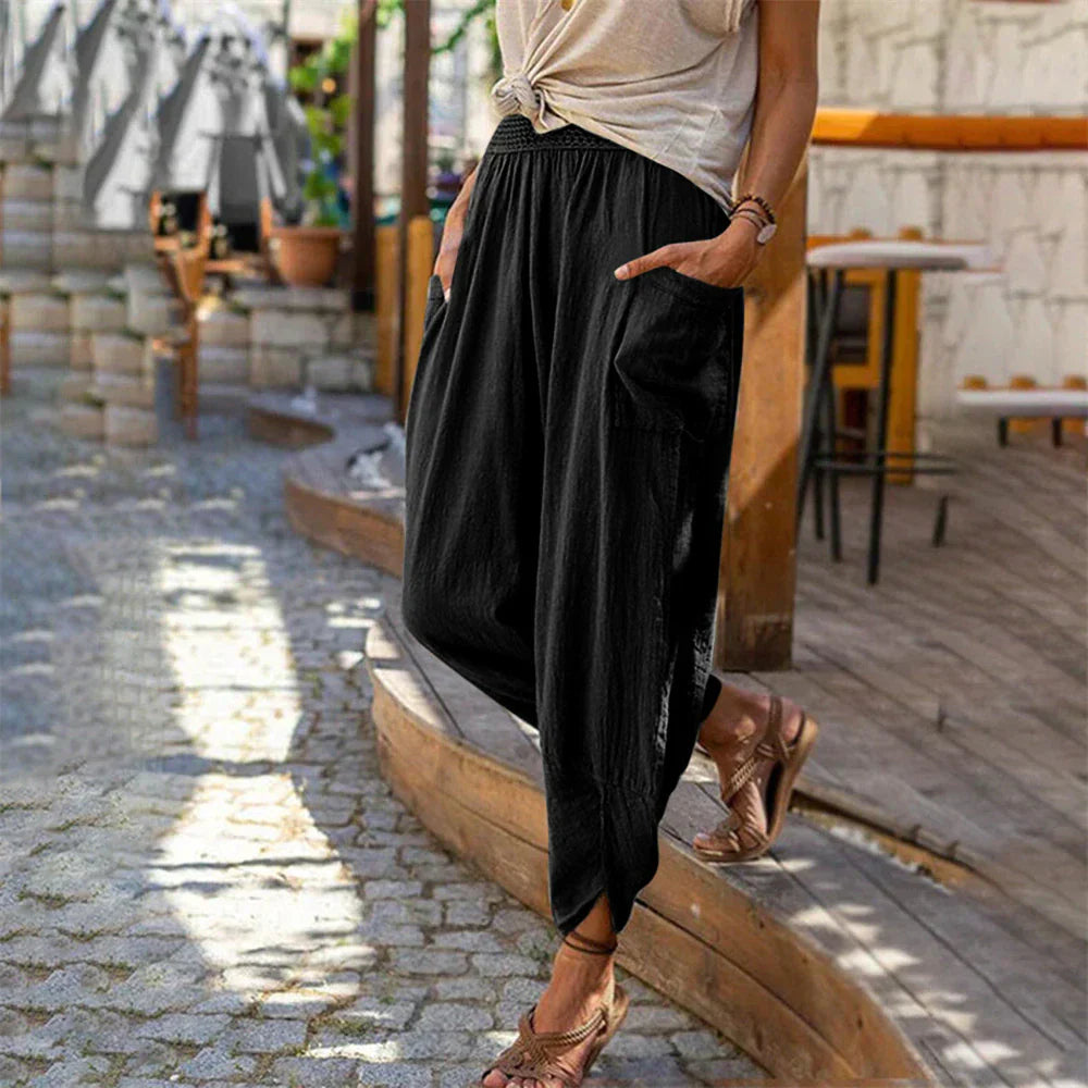 ELLIE Hose mit hoher Taille