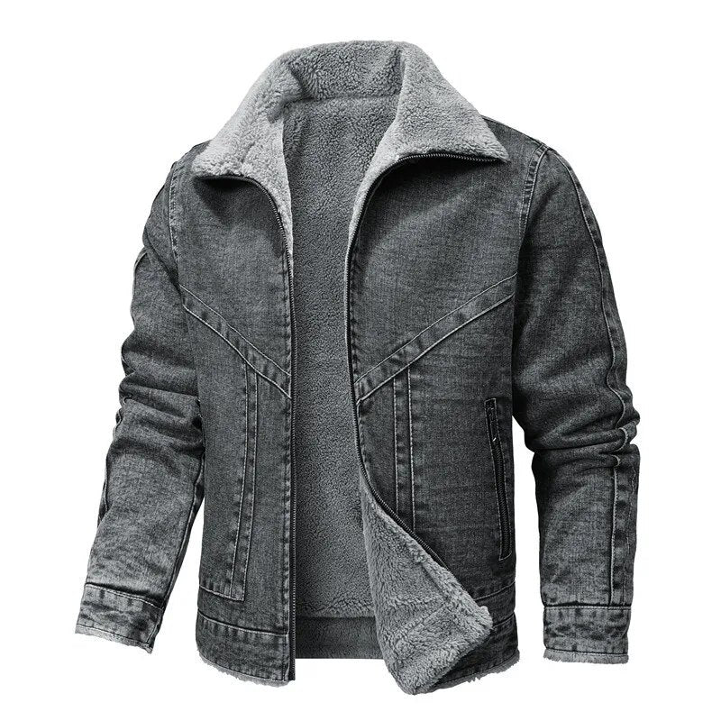 ModeGeist | Denim-Fleece-Jack
