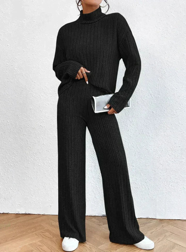 ModeGeist | Strickhose und Rollkragenpullover