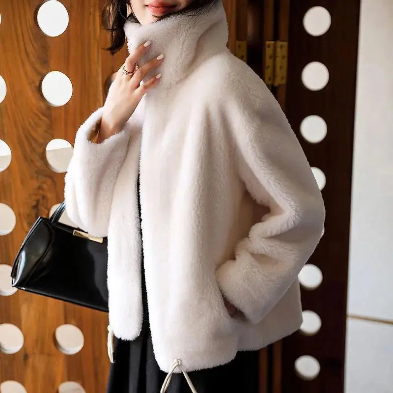 ModeGeist | Wende-Steppjacke mit Rollkragen für Damen