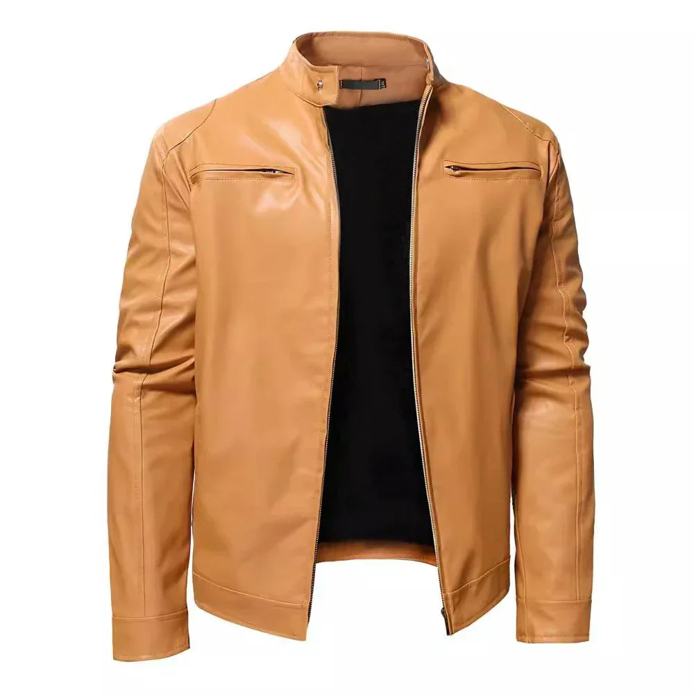 ModeGeist | Zeitlose Lederjacke mit Biker-Flair