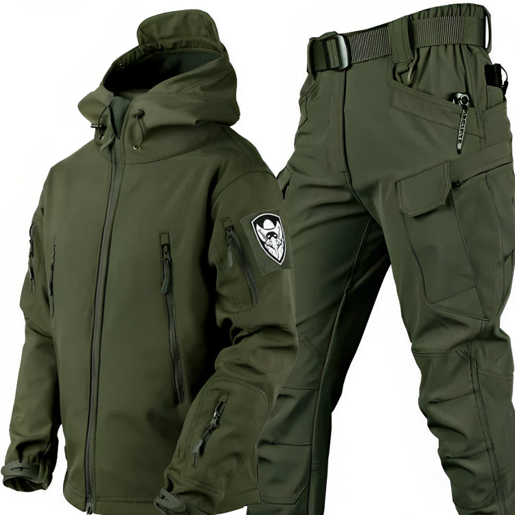 Poviel Windjacke und Hose Set