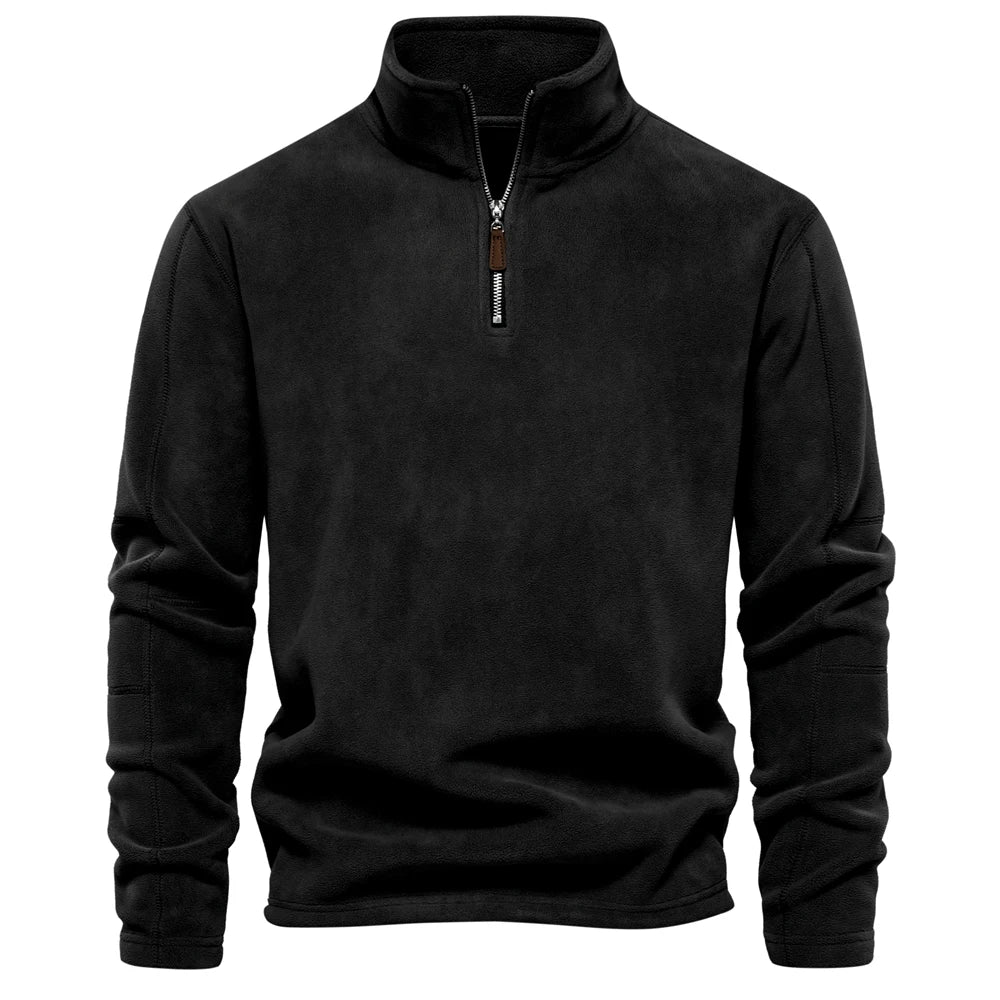 ModeGeist | Weiches Fleece Sweatshirt mit Reißverschluss Warm und Komfortabel Ideal für Kaltes Wetter