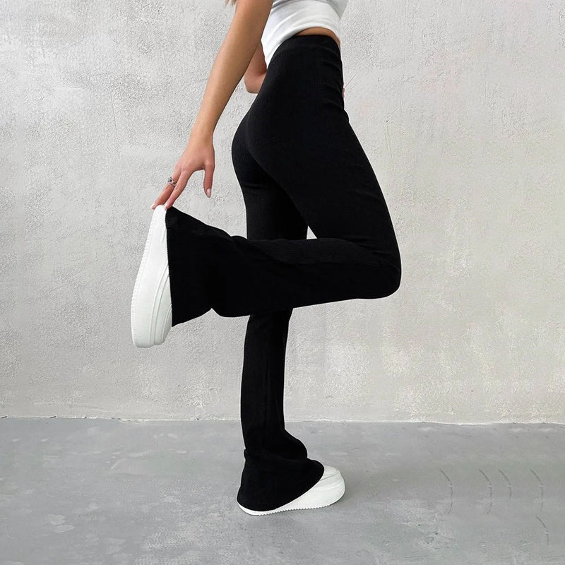 ModeGeist | Weiche Damenhose mit Elegant Taillierter Silhouette