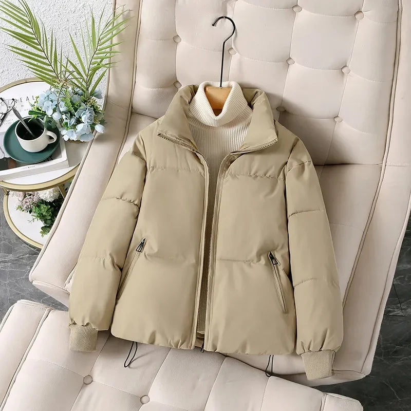 ModeGeist | Winter Puffermantel mit Stehkragen
