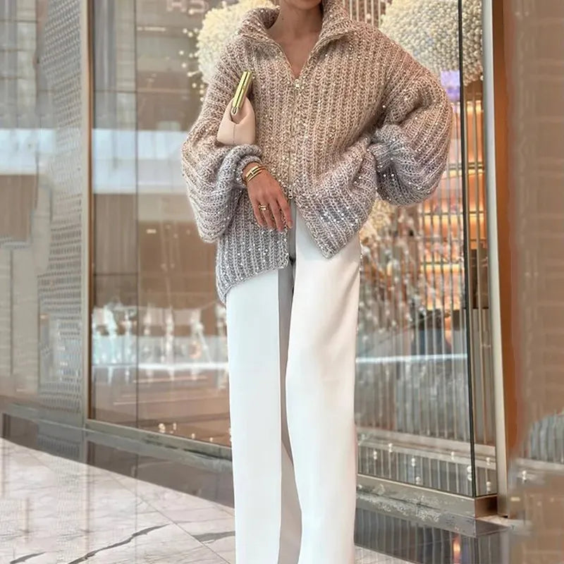 ModeGeist | Stylischer Glitzerpullover